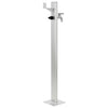 vandsøjle til haven aluminium 95 cm