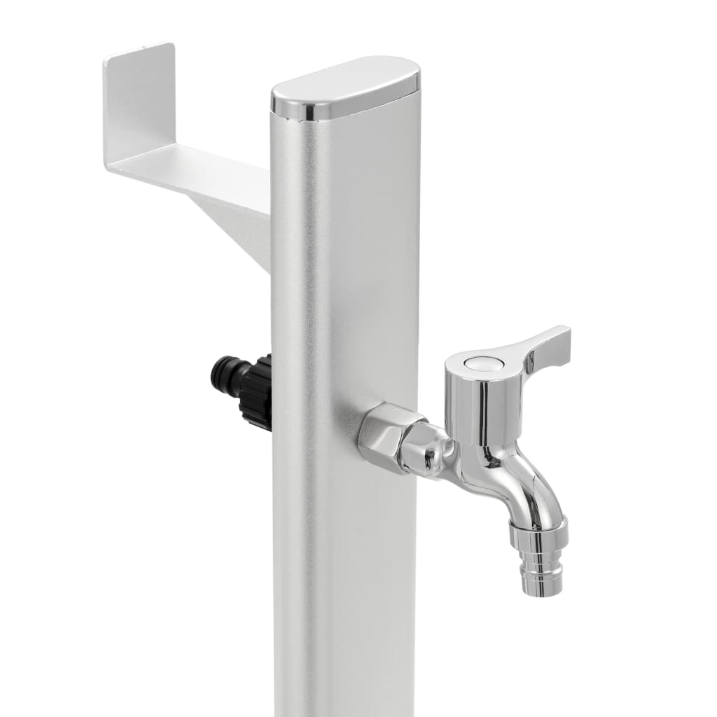 vandsøjle til haven aluminium 95 cm