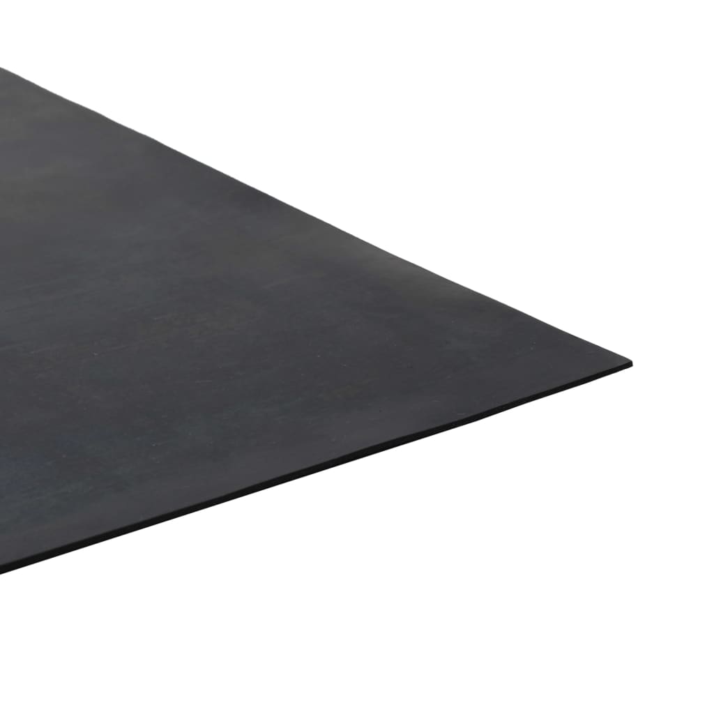 skridsikker gulvmåtte 1,2x2 m 1 mm gummi glat