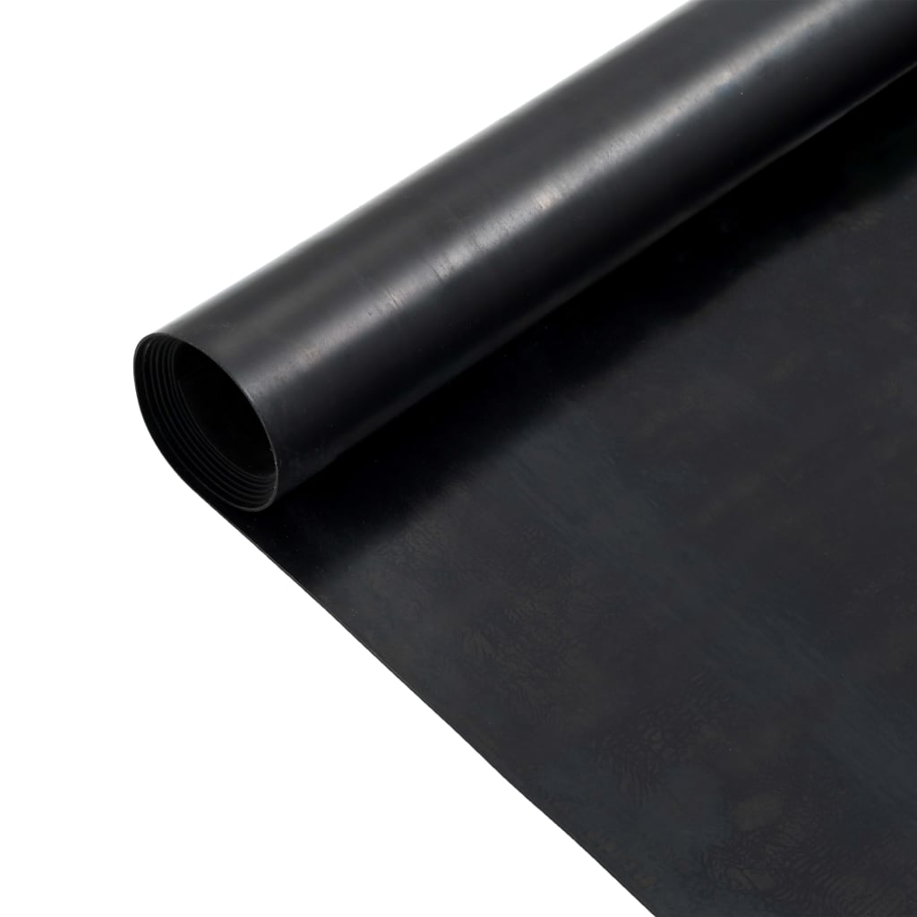 skridsikker gulvmåtte 1,2x5 m 1 mm gummi glat
