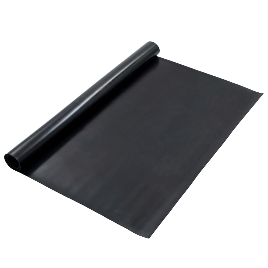 skridsikker gulvmåtte 1,2x2 m 2 mm gummi glat