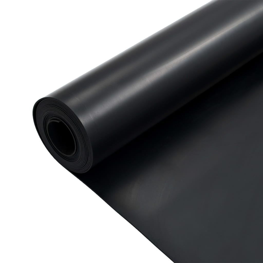 skridsikker gulvmåtte 1,2x5 m 2 mm gummi glat
