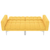 sovesofa stof gul