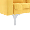 sovesofa stof gul