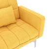 sovesofa stof gul