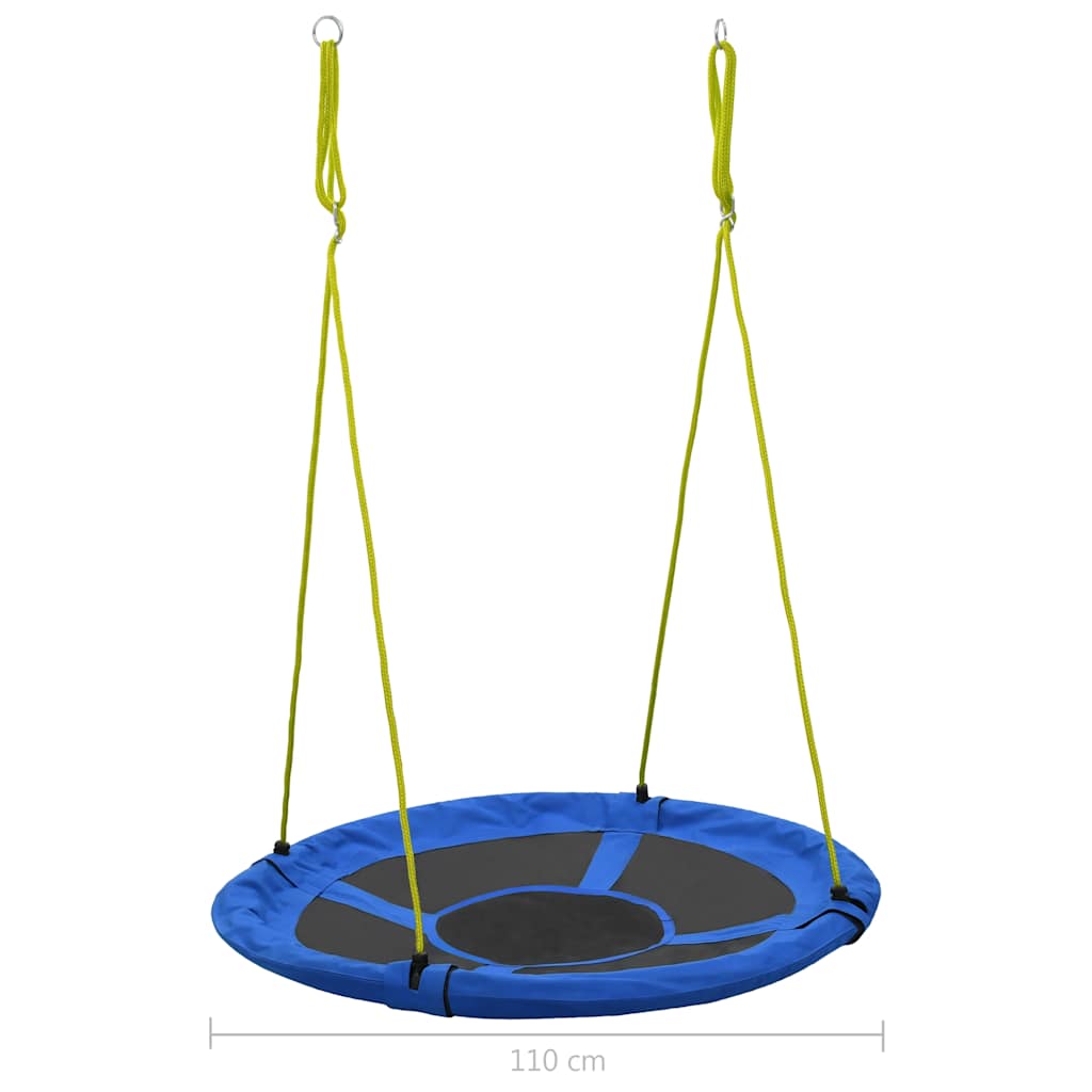 gynge 110 cm 100 kg blå