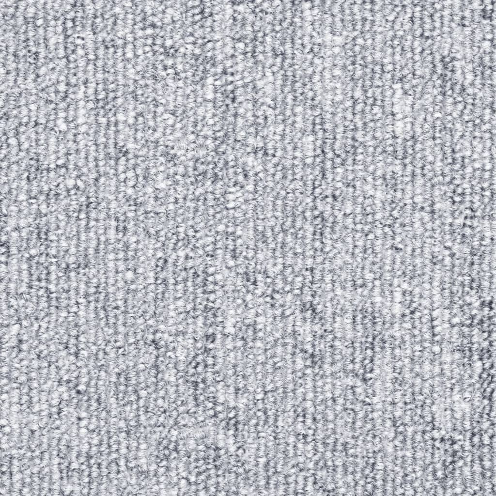 15 stk. trappemåtter 56 x 17 x 3 cm lysegrå