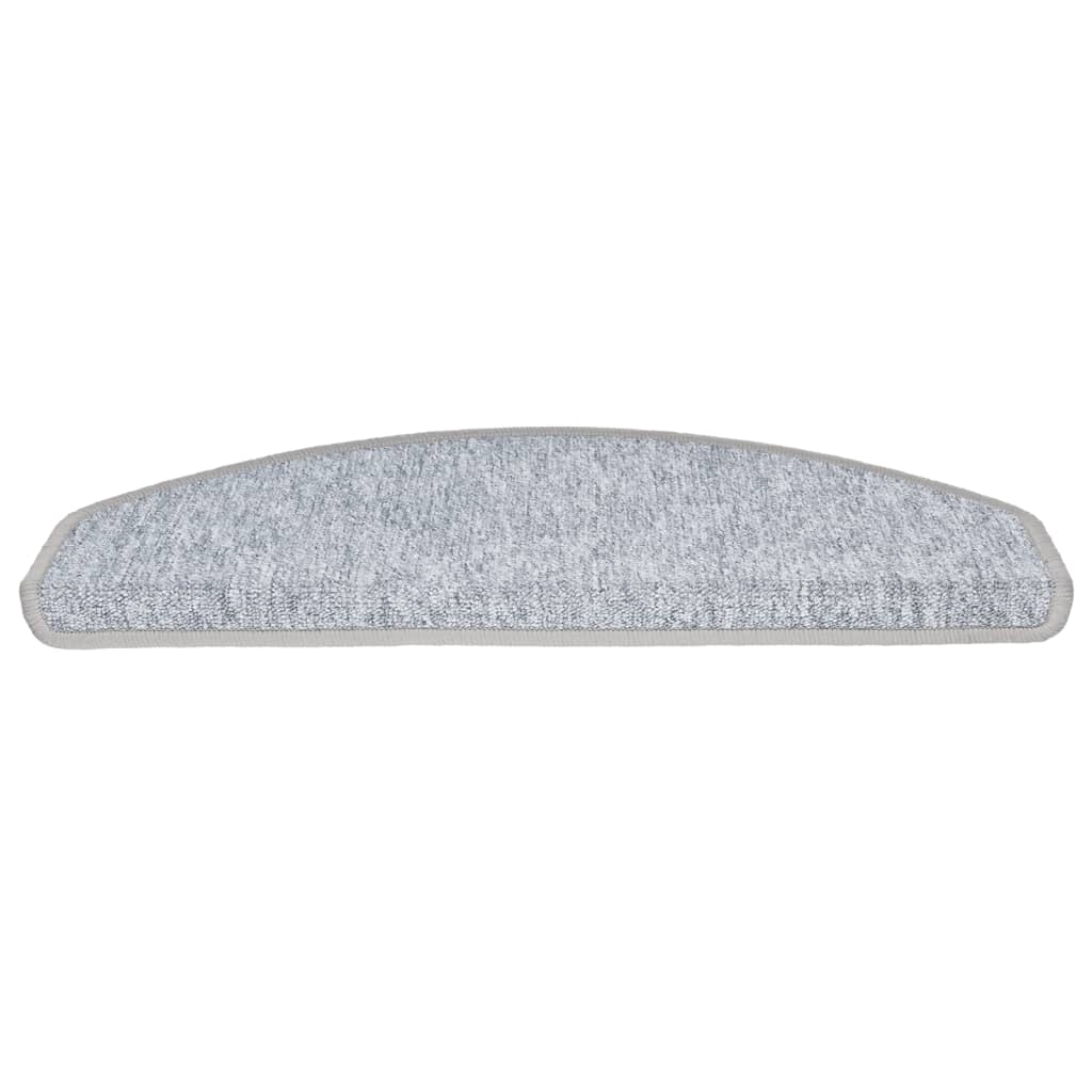 15 stk. trappemåtter 65 x 24 x 4 cm lysegrå