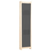 5-panelers rumdeler 200 x 170 x 4 cm stof grå