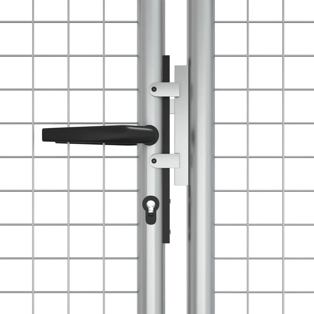 havelåge galvaniseret stål 400x125 cm sølv