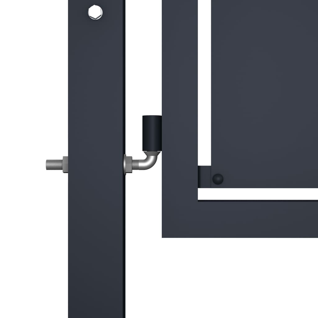 havelåge stål 300x75 cm antracitgrå