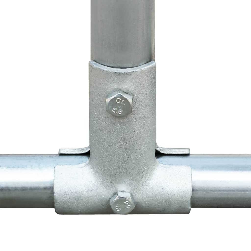 hønsegård 6x2x2 m galvaniseret stål