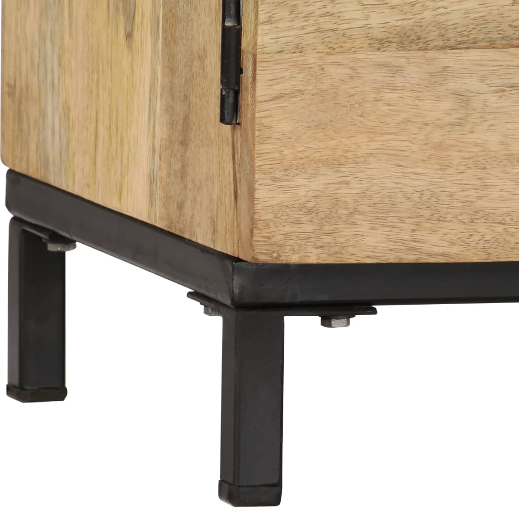 tv-skab massivt mangotræ 145 x 30 x 41 cm