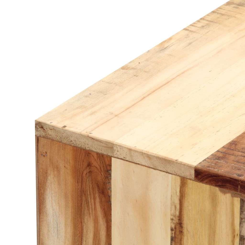 tv-skab 100x30x33 cm massivt genbrugstræ
