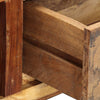 tv-skab 100x30x33 cm massivt genbrugstræ