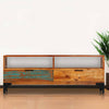 tv-skab 118x35x45 cm massivt genbrugstræ
