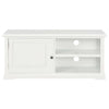 tv-bord 90x30x40 cm træ hvid
