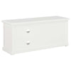 tv-bord 90x30x40 cm træ hvid