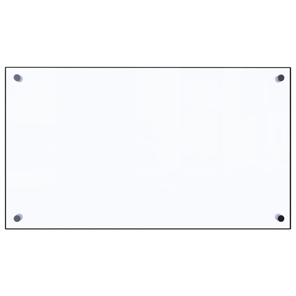 stænkplade 70x40 cm hærdet glas gennemsigtig