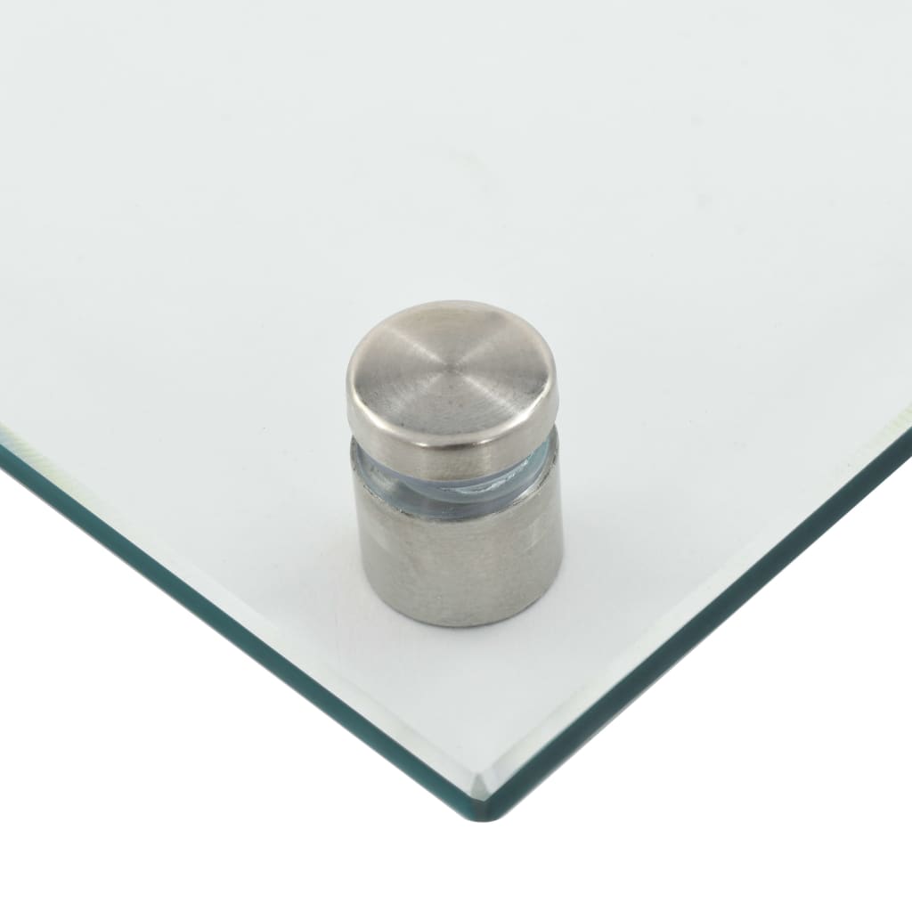stænkplade 70x40 cm hærdet glas gennemsigtig