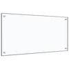 stænkplade 80x40 cm hærdet glas gennemsigtig