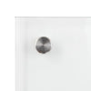 stænkplade 80x40 cm hærdet glas gennemsigtig