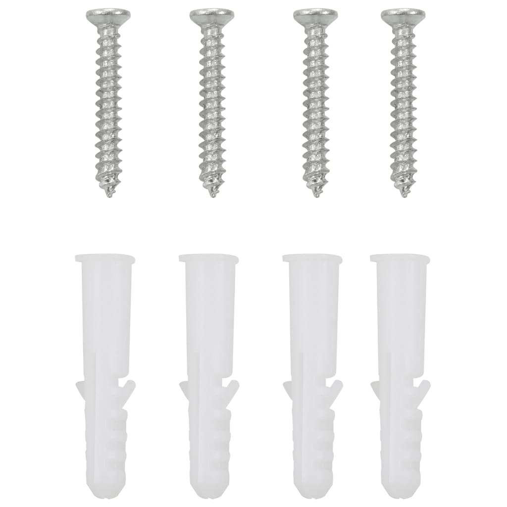 stænkplade 80x60 cm hærdet glas sort