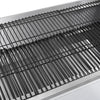 elektrisk grill med rotisserie rustfrit stål