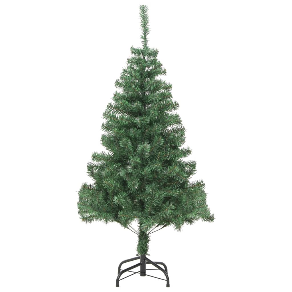 kunstigt juletræ med fod 150 cm 380 grene