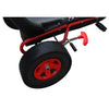 pedal-gokart til børn rød