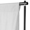 fotobaggrund uden stativ 500x300 cm bomuld hvid