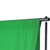 stativsystem til fotobaggrund 600 x 300 cm grøn