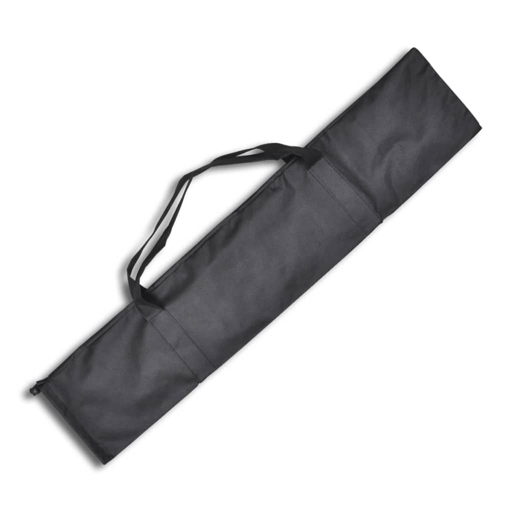 stativsystem til fotobaggrund 600 x 300 cm hvid