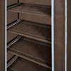 Sko brun belægning 58x28x106 cm