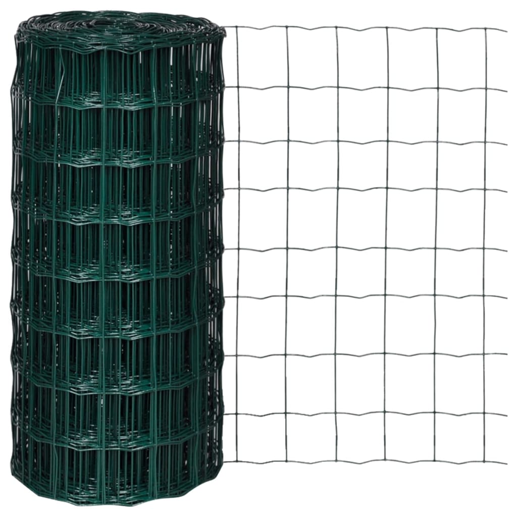 eurohegn 25 x 0,8 m stål grøn