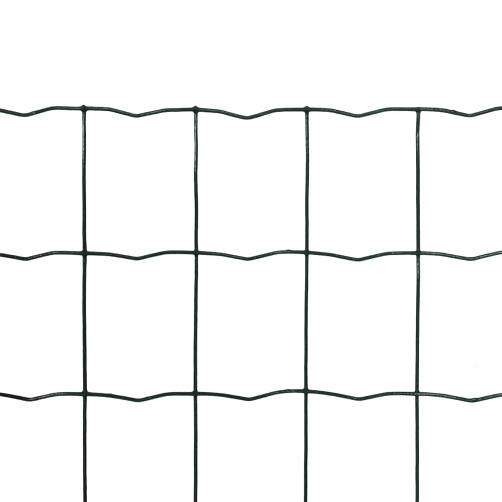 eurohegn 25 x 1 m stål grøn
