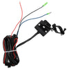 12 V elektrisk kranspil 1360 kg  med monteringsplade og lederulle