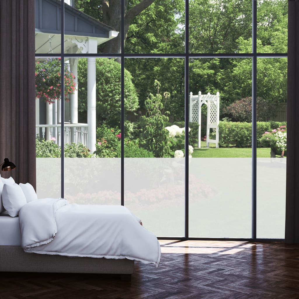 vinduesfolie 0,9x20 m PVC matteret grå