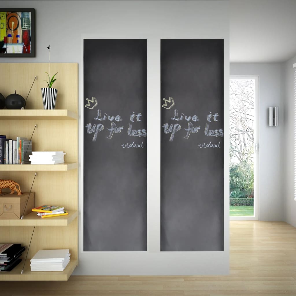 wallsticker m. tavlefolie 0,6x3 m 2 ruller inkl. kridt
