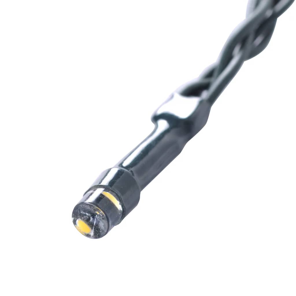 Bold af buksbomved, kunstklippede kunstige blade, 27 cm, med LED-kæde