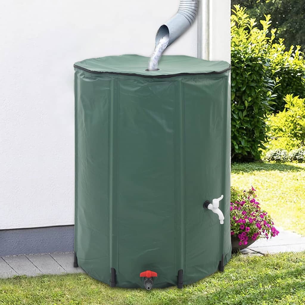 sammenklappelig regnvandsbeholder 750 L