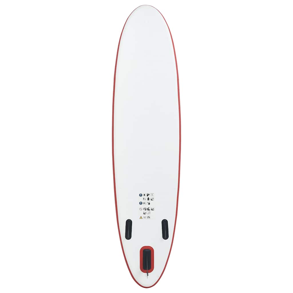 paddleboard oppusteligt rød og hvid