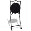 foldbare bistrostole 2 stk. keramik terracotta