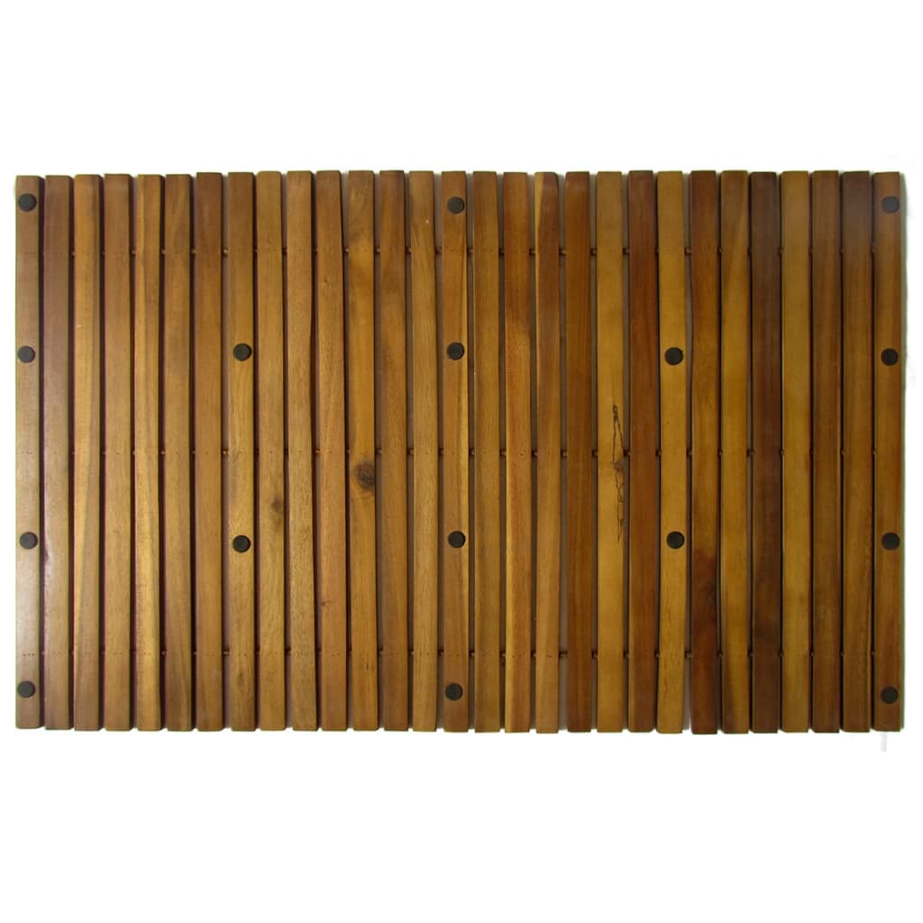 2 stk. akacie bademåtte 80 x 50 cm