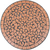 bistrosæt 3 dele keramikfliser terracotta