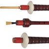 Scottish Great Highland sækkepibe rød tartan