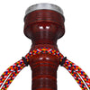 Scottish Great Highland sækkepibe rød tartan