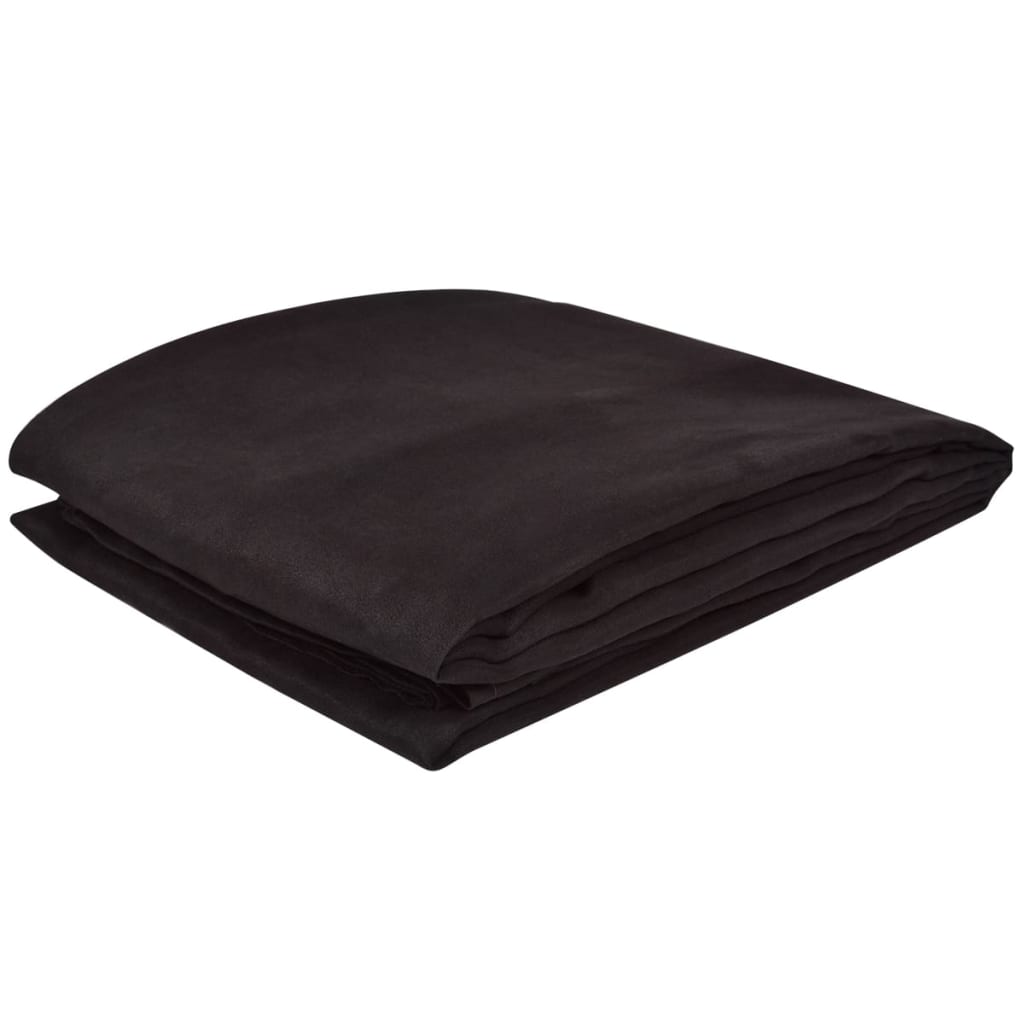 Sofaovertræk i micro-suede, brun, 270 x 350 cm