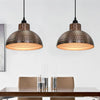 loftlamper halvkugle 2 stk. kobberfarvet