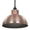 loftlamper halvkugle 2 stk. kobberfarvet